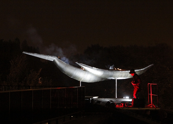 Burning Canoes